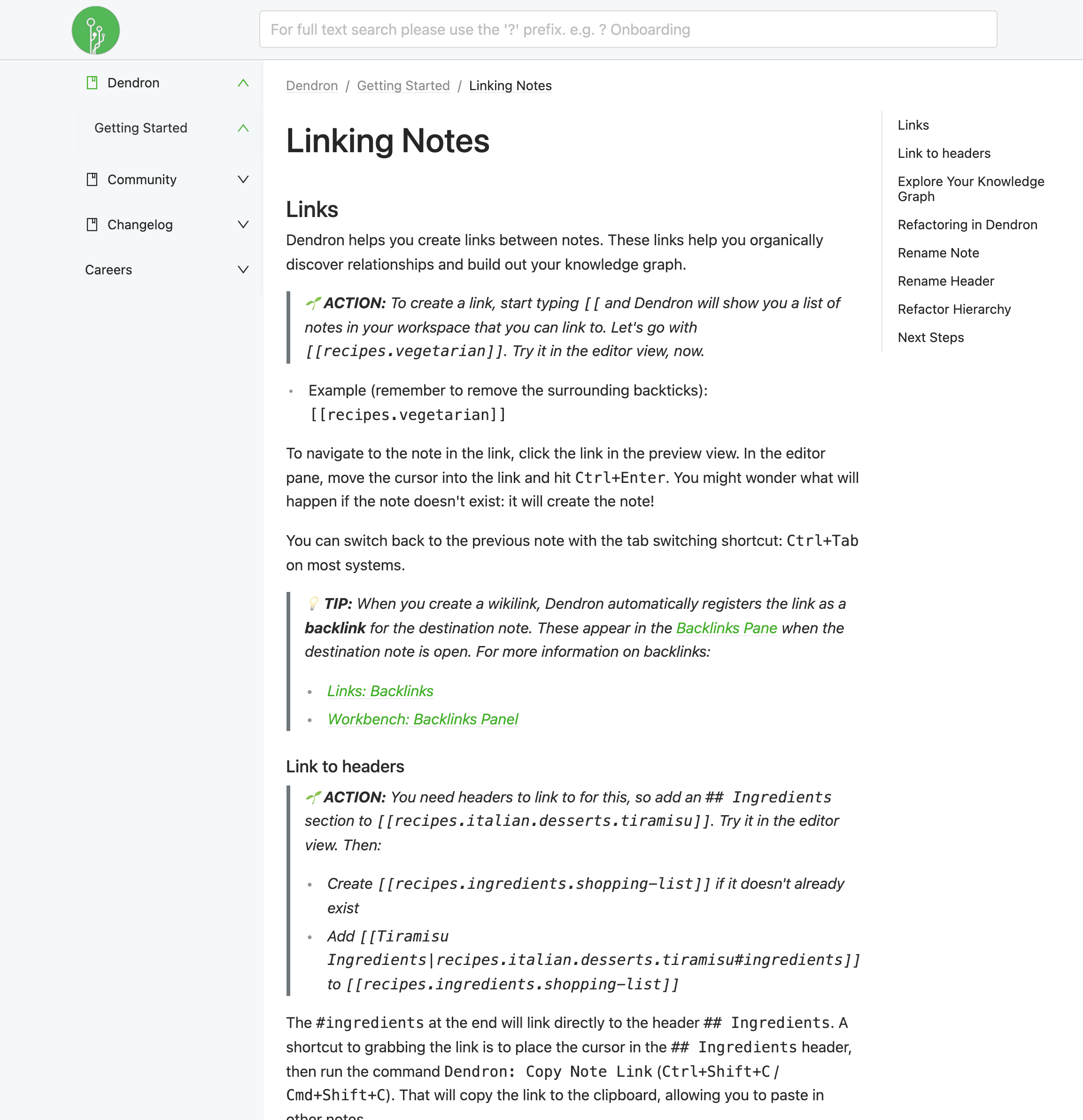 Dendron Tools for Academic Research KausalFlow